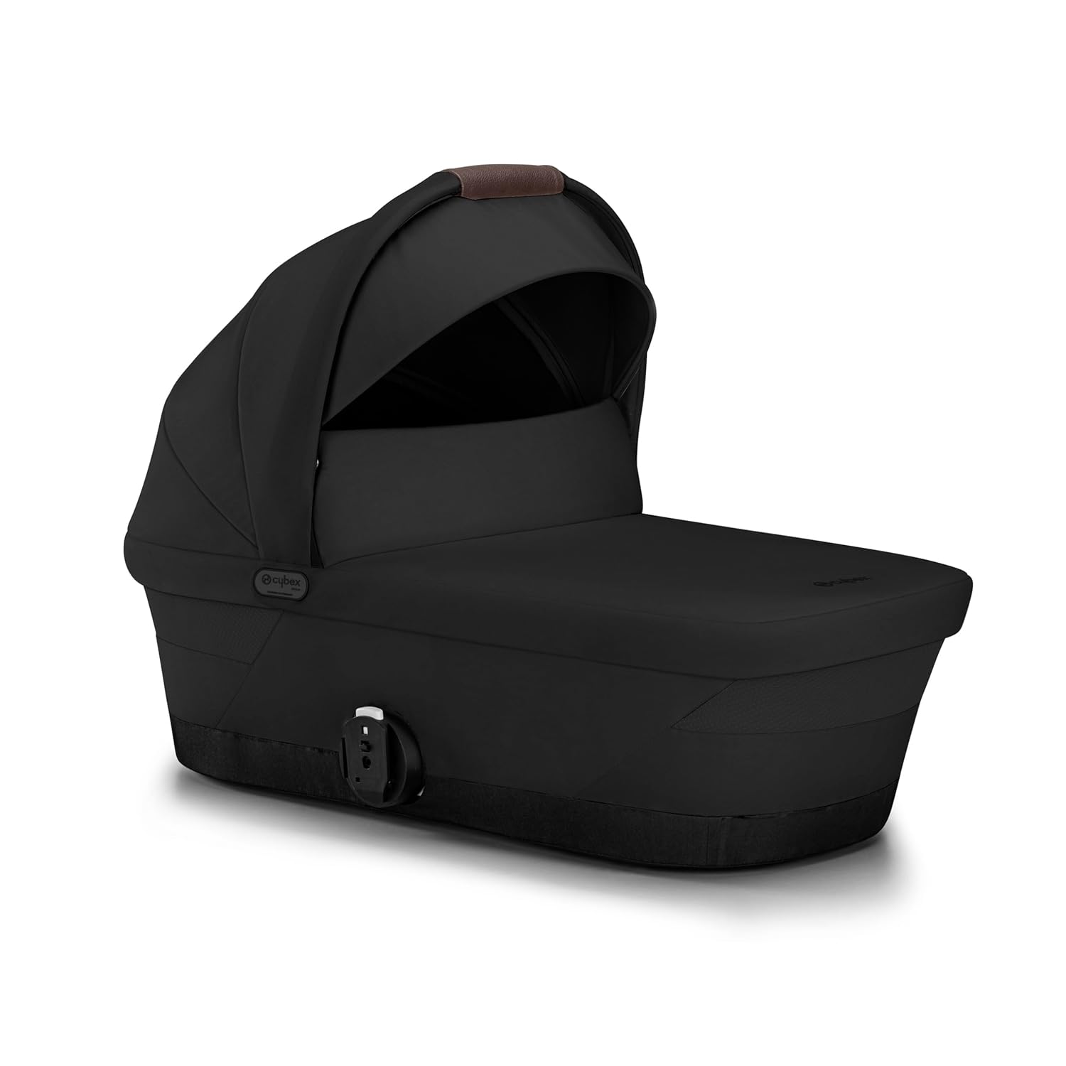 Cybex Gazelle S / eGazelle S Cot Baby Bassinet with Sun Canopy & Easy-Carry Handle Moon Black Zevon