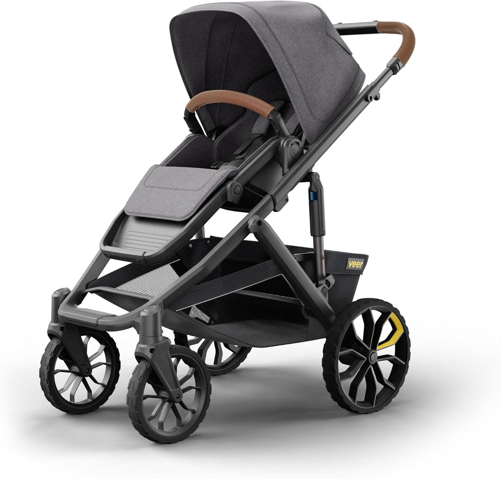 Switch&Roll All-Terrain Convertible Infant to Toddler Stroller Reversible Seat One-Hand Fold Adjustable Suspension & Never-Flat XL Tires Zevon