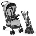 Kolcraft Cloud Plus Lightweight Umbrella Stroller for Toddlers with Reclining Seat Storage Basket & Compact Fold Slate Gray Zevon