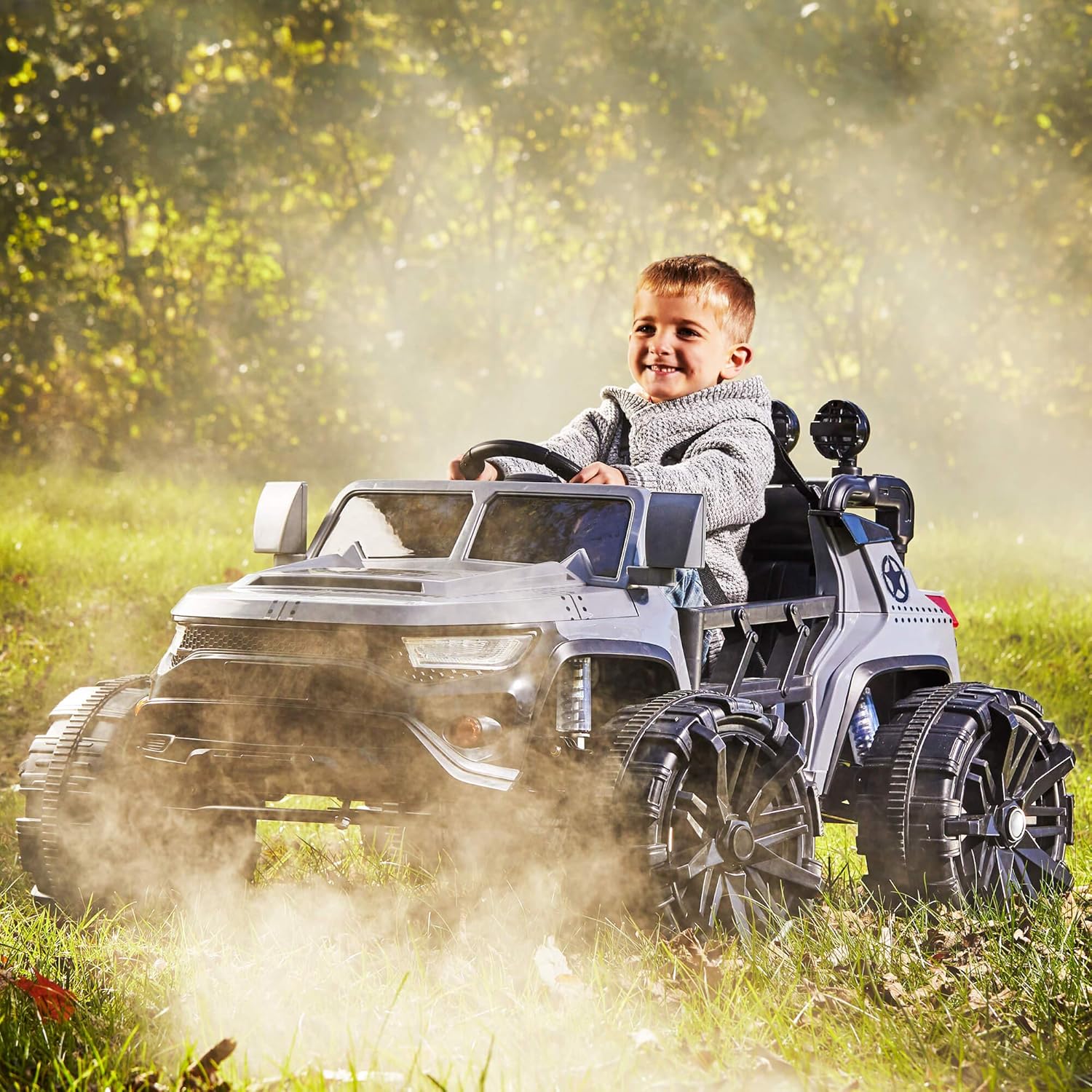 Best Choice Products 12V Kids Battery-Powered Ride-On Car Special Ops with Lights Sounds & MP3 Player Zevon